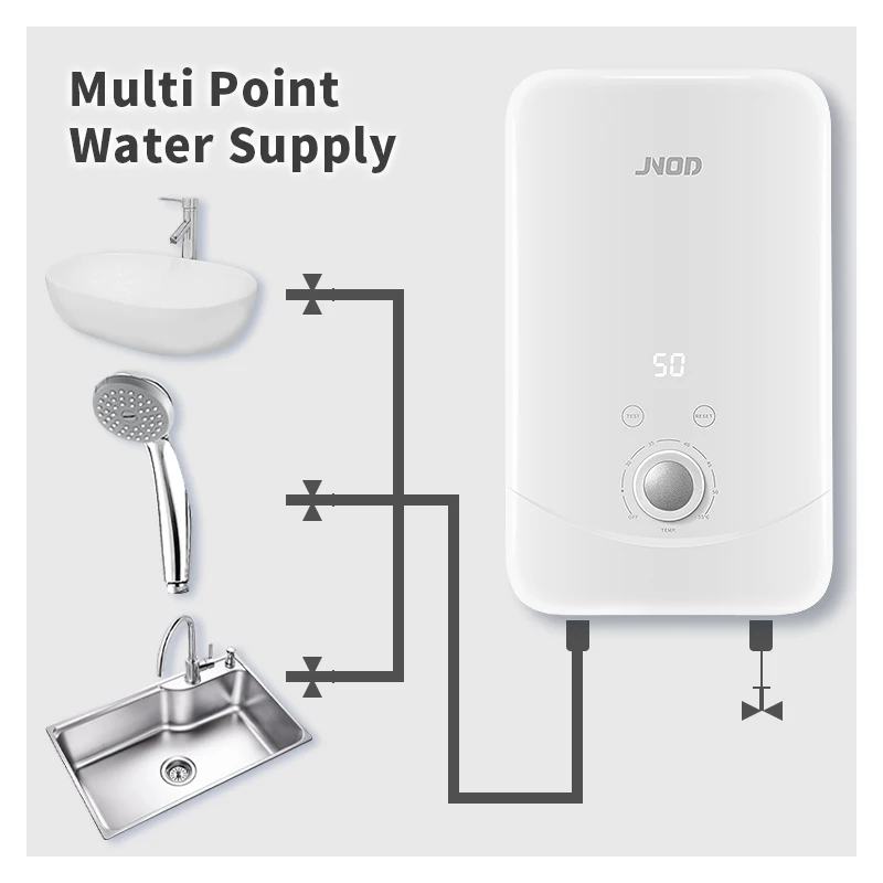 Производитель CE CB RoHs СЕРТИФИКАТ электрический нагреватель горячей воды для душа мгновенный Электрический водонагреватель