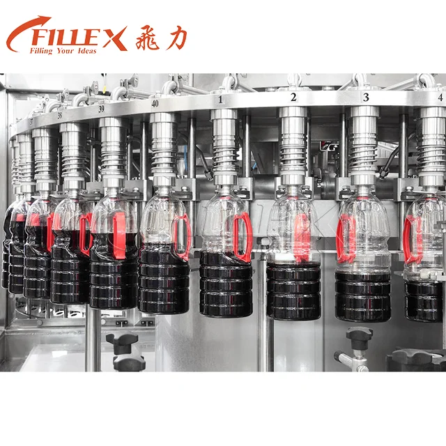 5000bph Automatic Soy Milk PP Bottle Filler capper