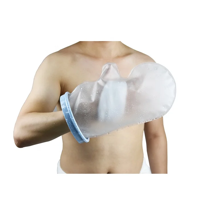 High quality & best price watertight bandage waterpoof pvc cast cover for reusable adult hand