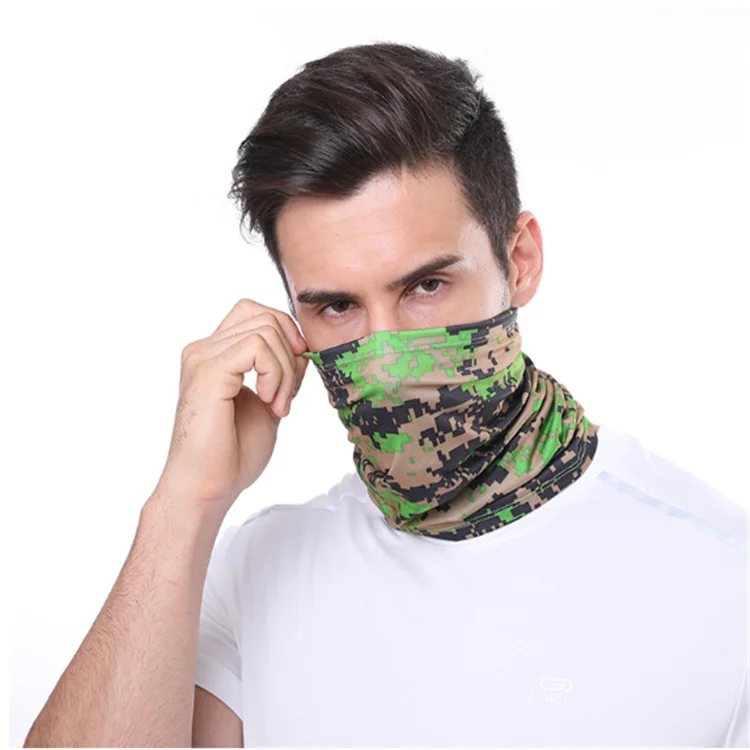 
New arrival muti-functional bandanna seamless neck scarf tube head-wear magic bandanna quick dry desert camouflage 