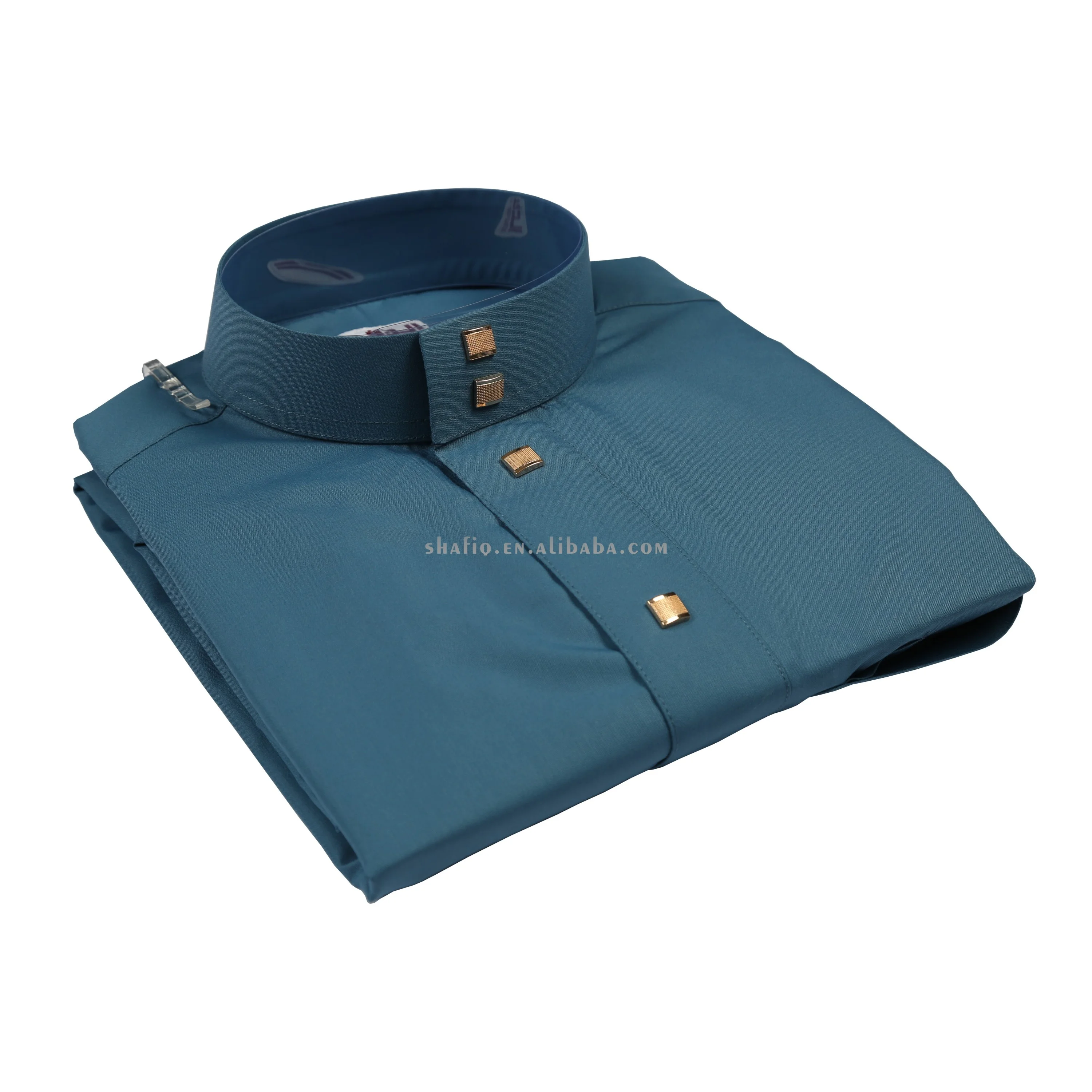 Classic All Season Design Flat Sleeve Muslim Arabic Dress Kaftan Jubah Abaya Jalabya Ethnic Daffah Lelaki Thobe Islamic Clothing