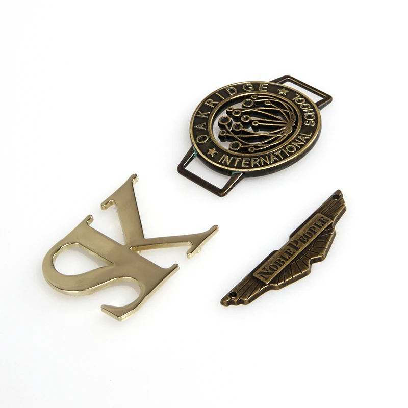 Label Leather Jeans Prong Metal Badge Pin Furniture L Barcode Abaya Logo