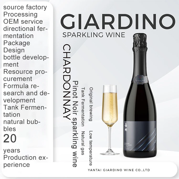 High Standard Sparkling White Wine Pinot Noir Sparkling Wine Wholesale Sparkling Wine