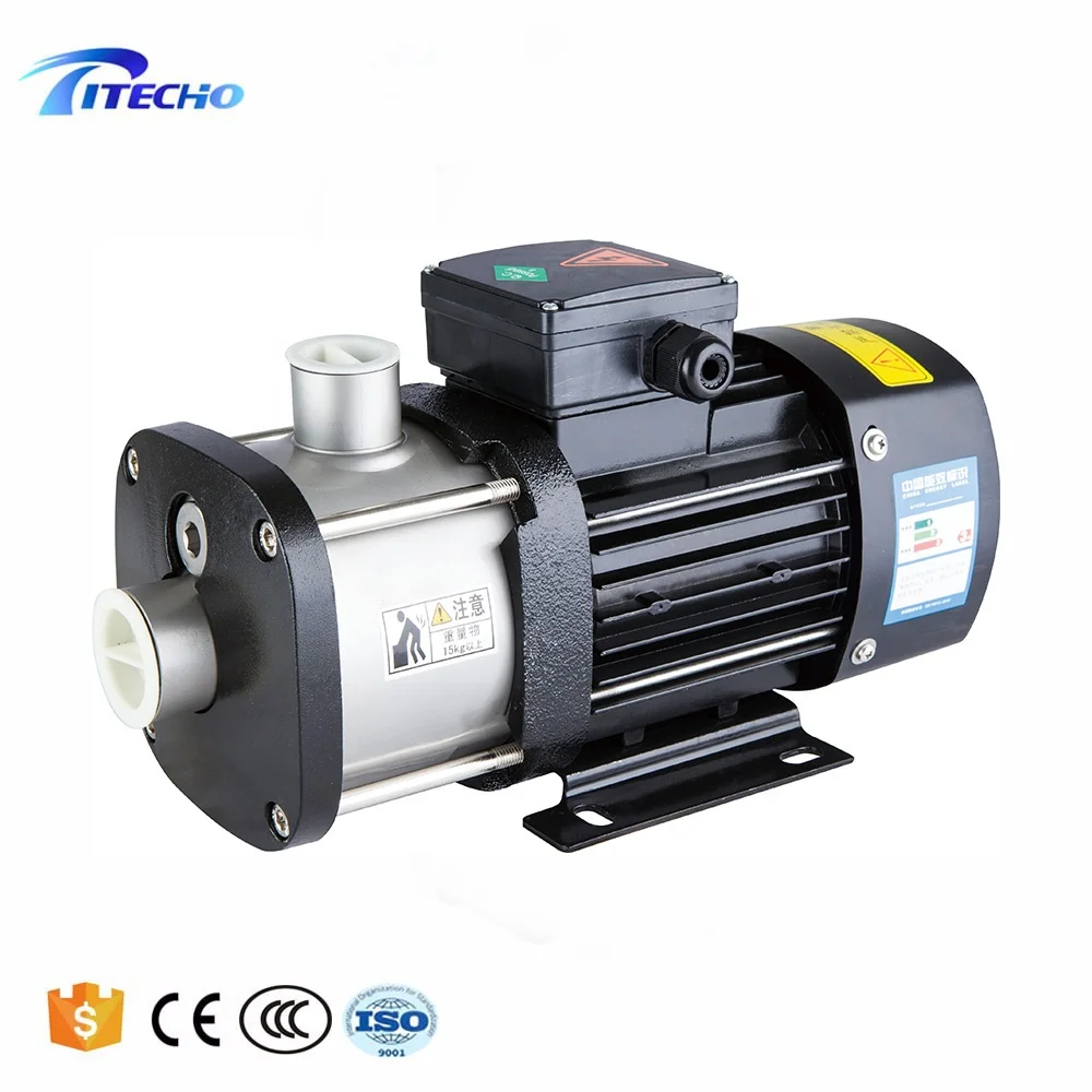TITECHO Chlf Series Light Type High Pressure RO Booster Pump Multistage Horizontal Booster Pump