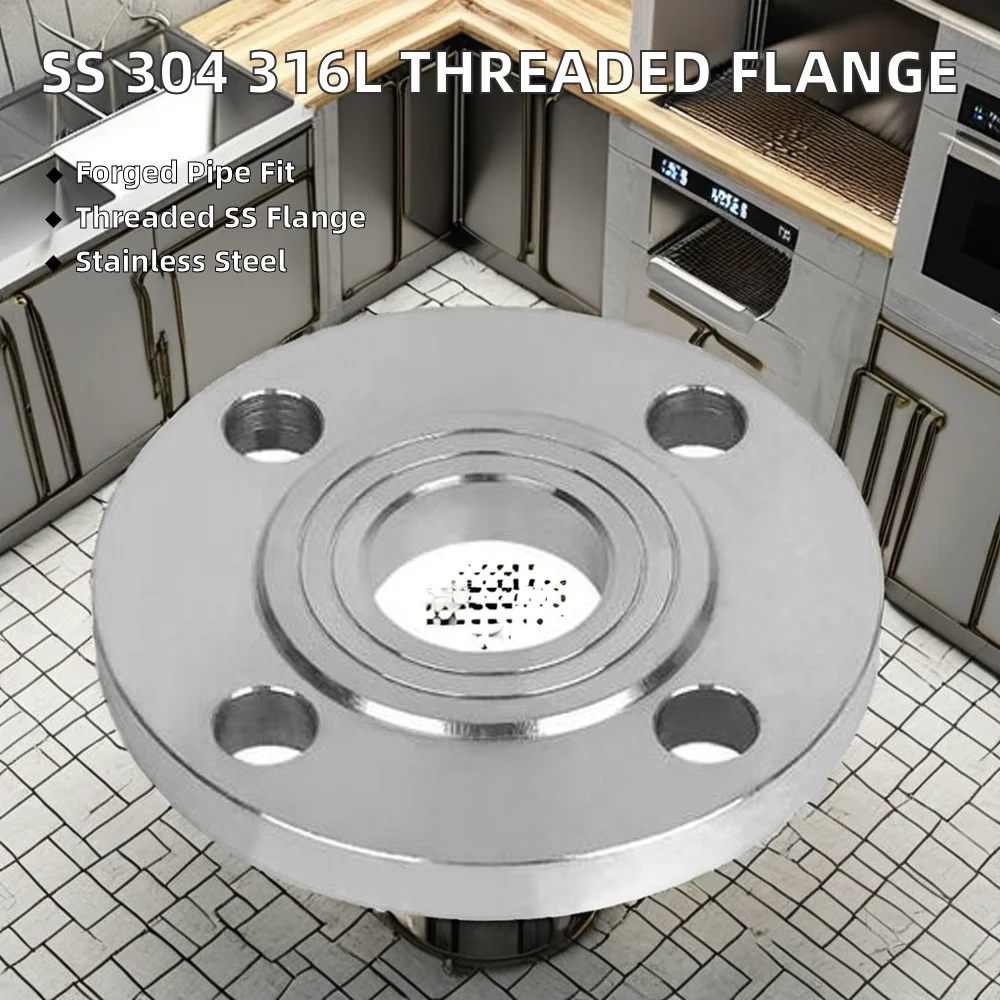 304 material flat welding stainless steel flange reducer flange stock sufficient pressure resistance