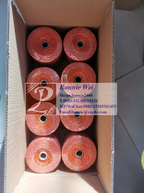 Diam 6mm wholesale Electric Conducting Fencing poly wire for animals