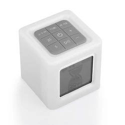 Time management convenient operation plastic cube digital timer for kitchen cooking and study