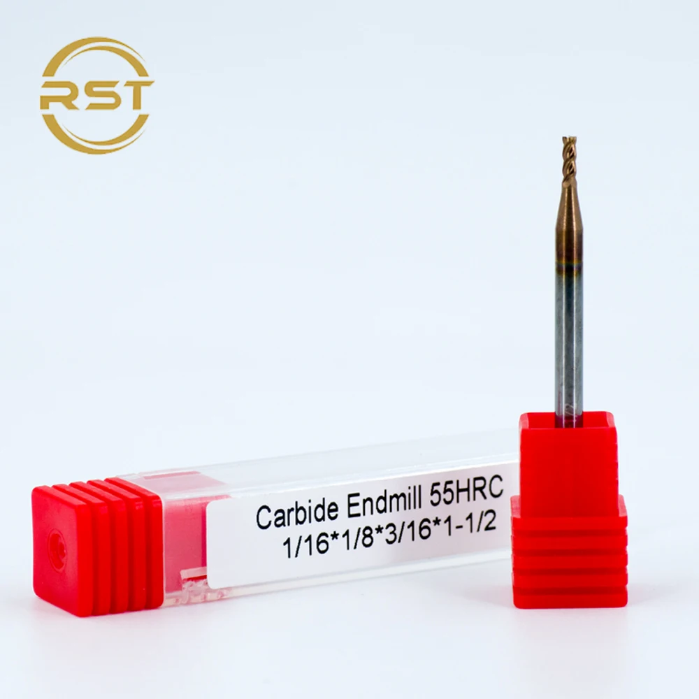 Grinder cutter milling 4 flute CNC bits 10*40*100 HRC65 Solid Carbide ripper End mills chinese carbide end mills