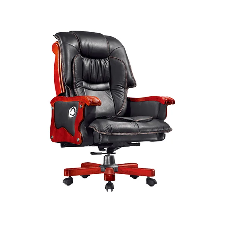 Высококачественная офисная мебель офисный стул из натуральной кожи