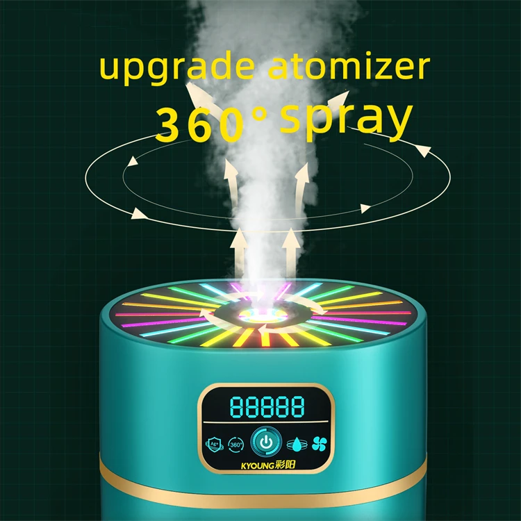 1100ml Large-capacity Gift Seven Color Changes Humidifying  Usb Humidifier