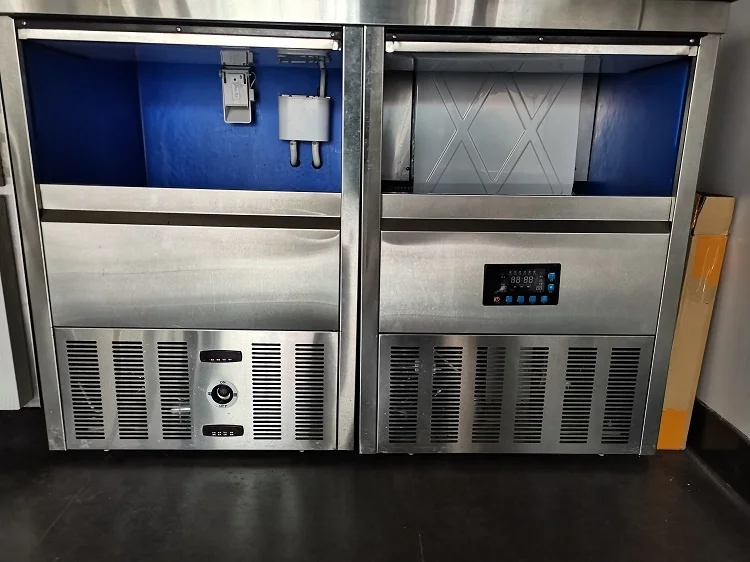 Efficiency Particles Ice Maker Easy Operation Granular Ice Machine 75kg for Home Commercial