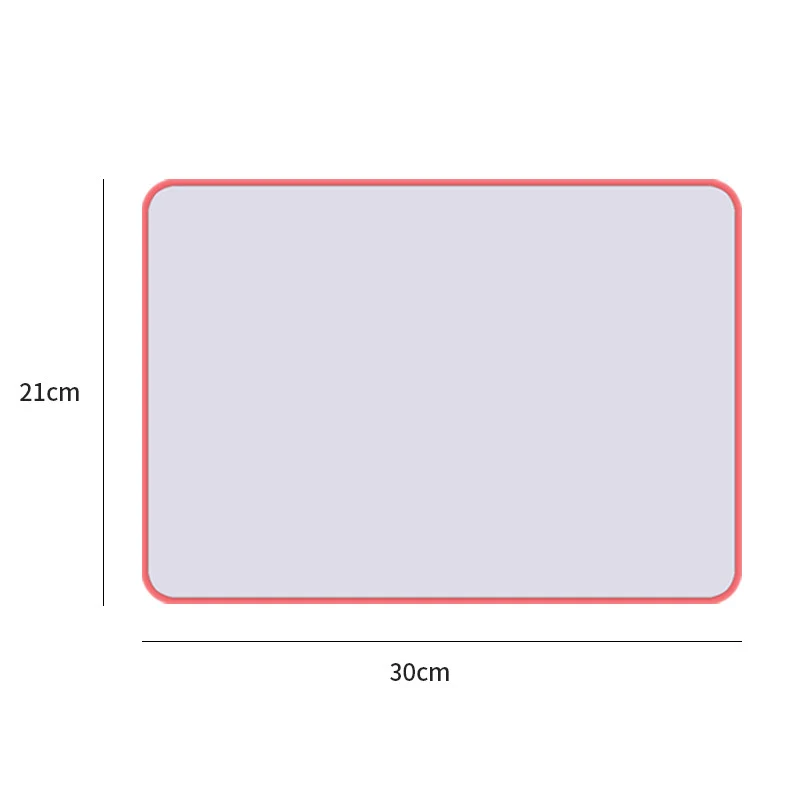 Hot Sale Double Sided A4 Desktop Whiteboard Colorful customized Kids Magnetic Dry Erase Lapboard for Student Teaching