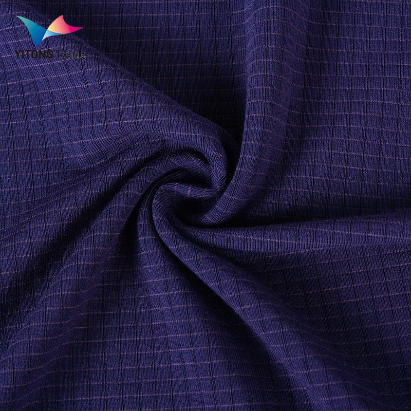200 gsm Waffle Knit Lenzing Modal Fabric 80% Modal 7% Cotton 13% Spandex Fabric for Underwear