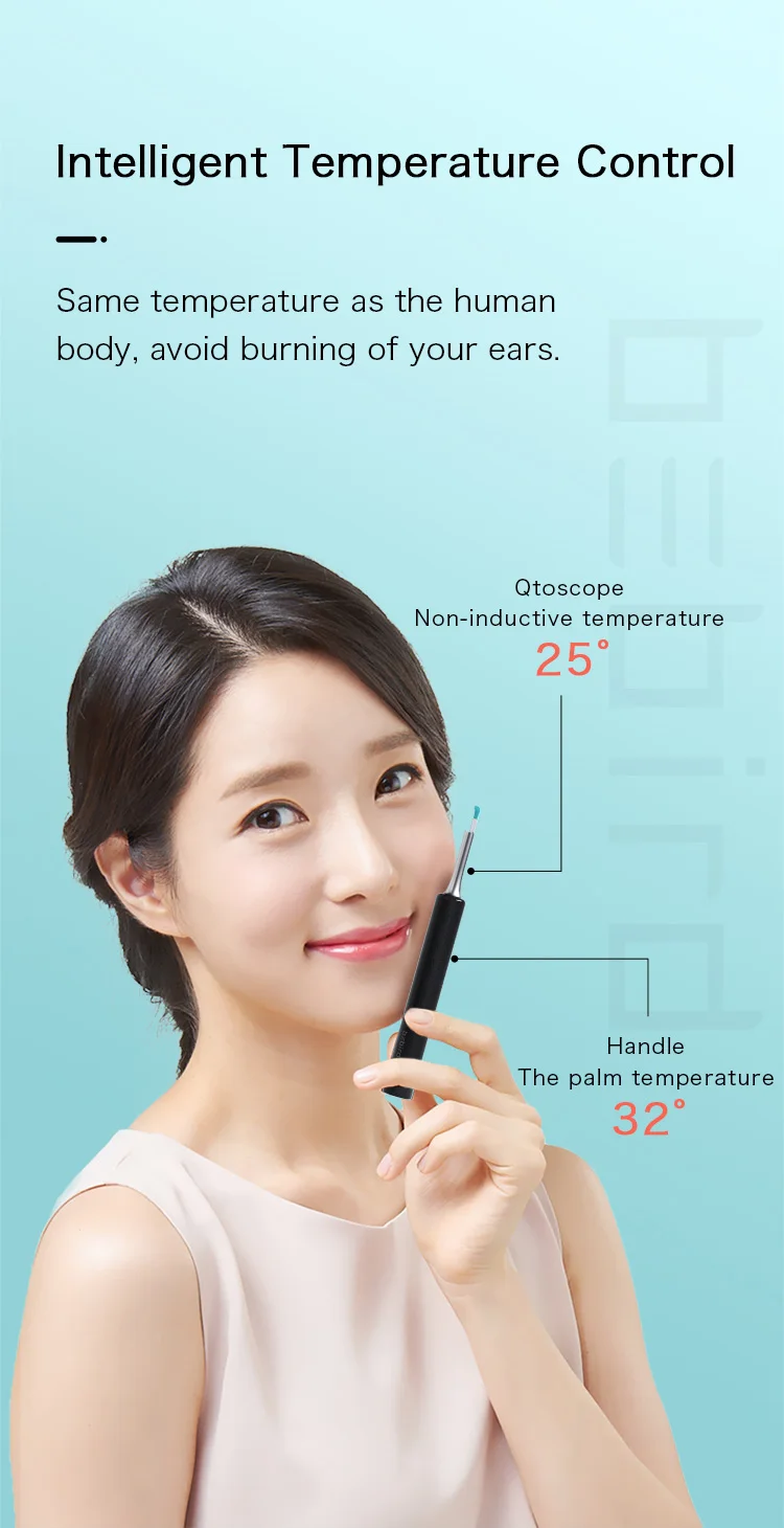 Bebird C3 microscope ear pick with wireless camera visual on your mobile phone without cable