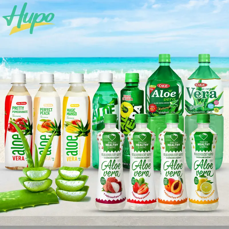 Wholesale Tropical Aloe Vera Beverage with Pulp