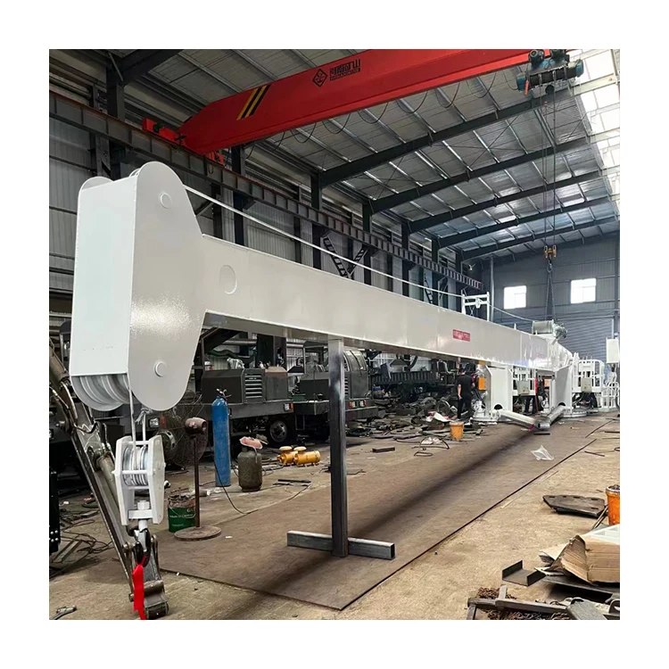 3 Ton Ship Boat Marine Special Crane Hydraulic Foldable Deck Crane