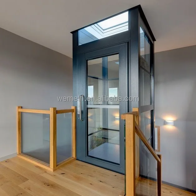 indoor outdoor vertical hydraulic house villa lift passenger elevators residential elevator small home lift