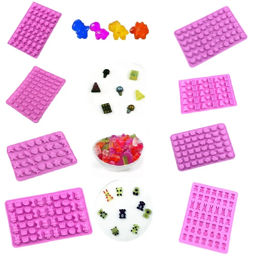2022 China Manufacturers Offer Various Silicone Chocolate Moulds Silicone Ice Cube Trays Silicone Fondant Moulds