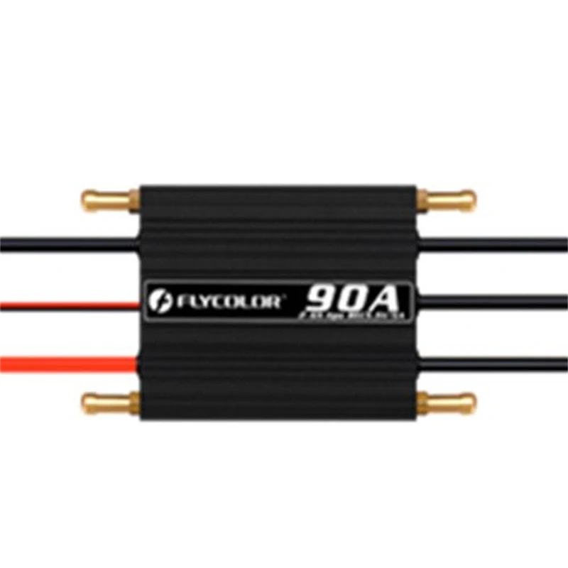 Hot Sell FlyColor Waterproof Brushless 90A ESC With 5.5V / 5A 2-6s BEC For RC Boat