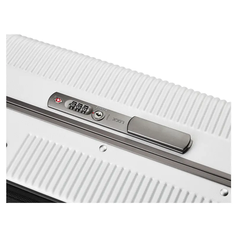 High quality Minis Aluminum frame luggage Business trip suitcase with front open pocket.