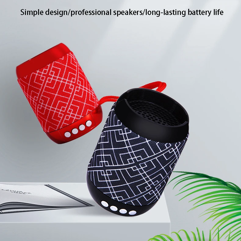 Low-priced new colorful and fashionable subwoofer portable wireless hands-free speaker