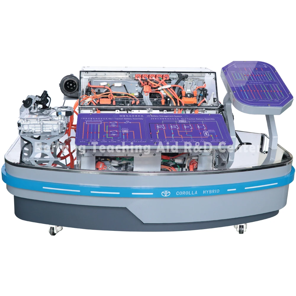 Гибридная аккумуляторная тренировочная платформа/гибридное автомобильное обучающее оборудование/автоматическое обучающее оборудование