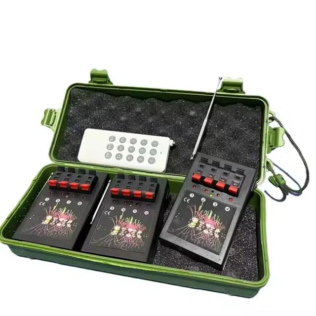 hot selling 3pcs in a box 12 channel remote control cold program electronic fireworks firing system