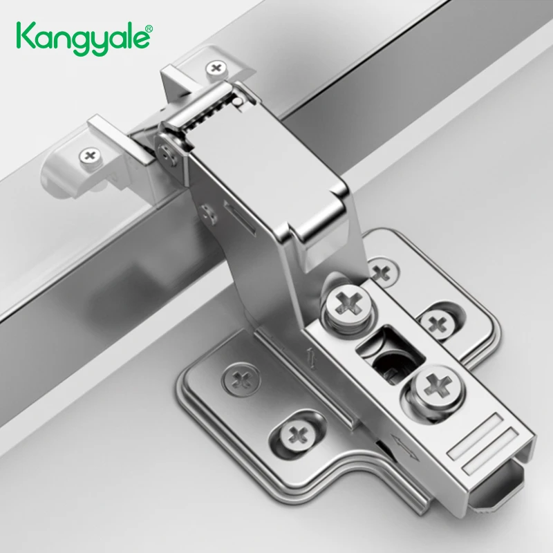 Furniture Hardware Cabinet Door Hinges 3D Stainless Steel Hinges Concealed Door Hydraulic Hinges