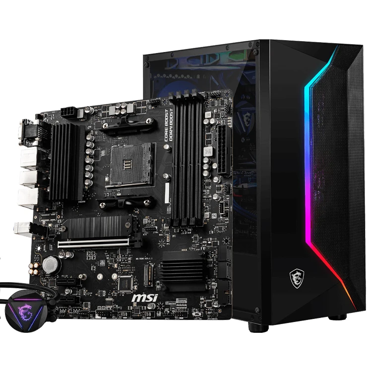 MSI B550M PRO-VDH Gaming Motherboard With 128GB DDR4 Memory Support Ryzen 5600G 5600X 5500 4500 4600G 5700X AMD Processors