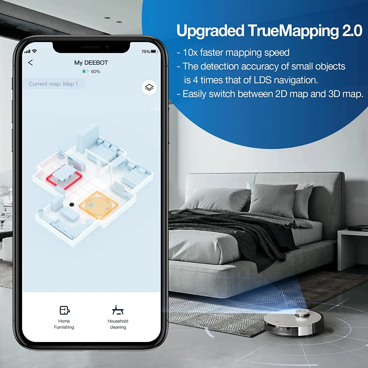 ECOVACS DEEBOT X1 OMNI Robot Vacuums