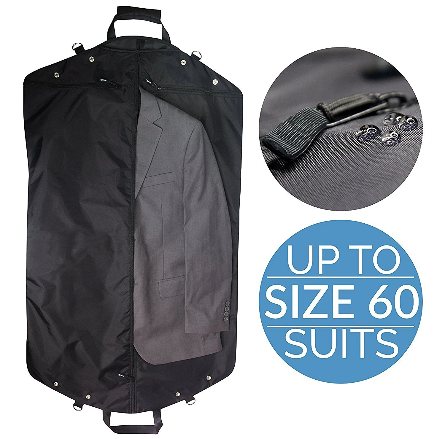 Wholesale Custom Logo Business Travel Suit Bag Carrier Weekender Foldable Garment Bags
