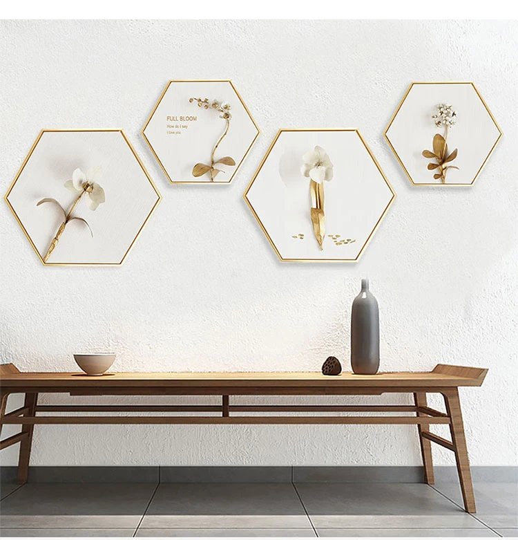 Современная декоративная картина красивых растений в скандинавском стиле на заказ с принтом на холсте, Настенный декор, картина маслом