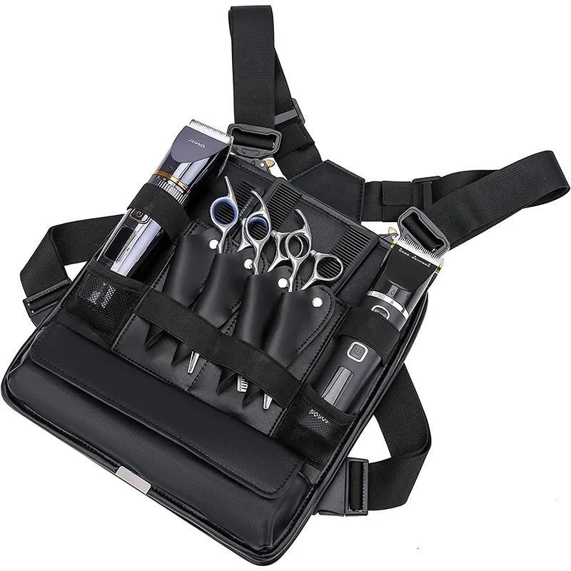 New Arrive Hairdresser Scissors Front Chest Tool And Scissor Holster Pouch Bag