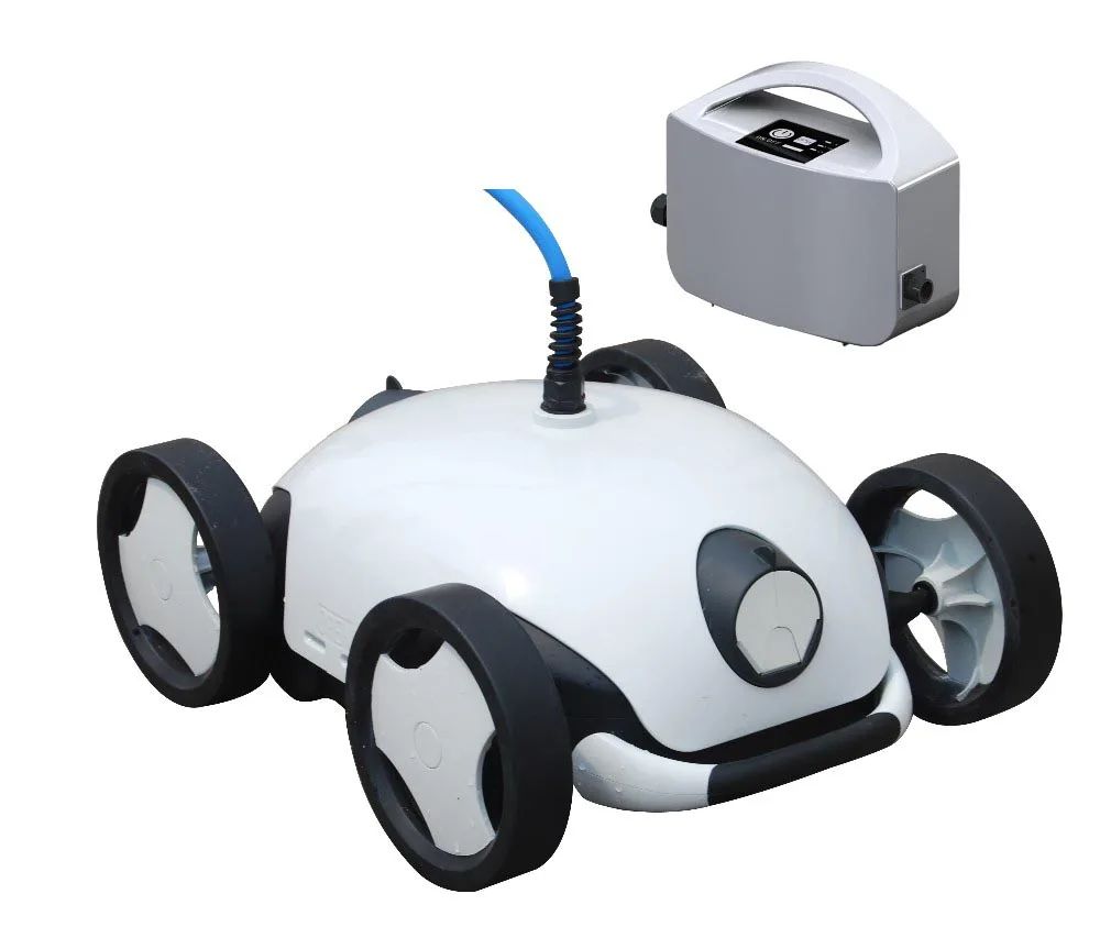 Portable Automatic Pool Cleaner Vacuuming Robot with Powerful Water Filter Filter Bag Cleaning Swimming Pool Accessories