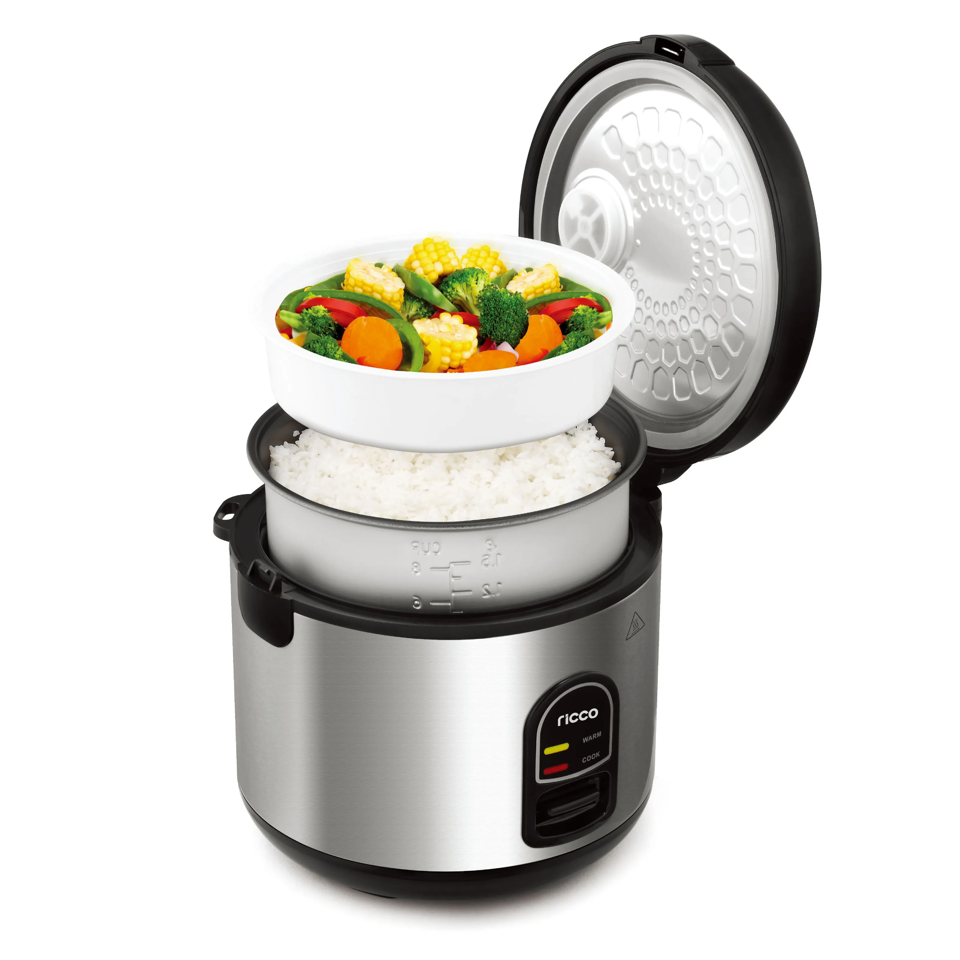 new desgin deluxe rice cooker with stainless steel shell