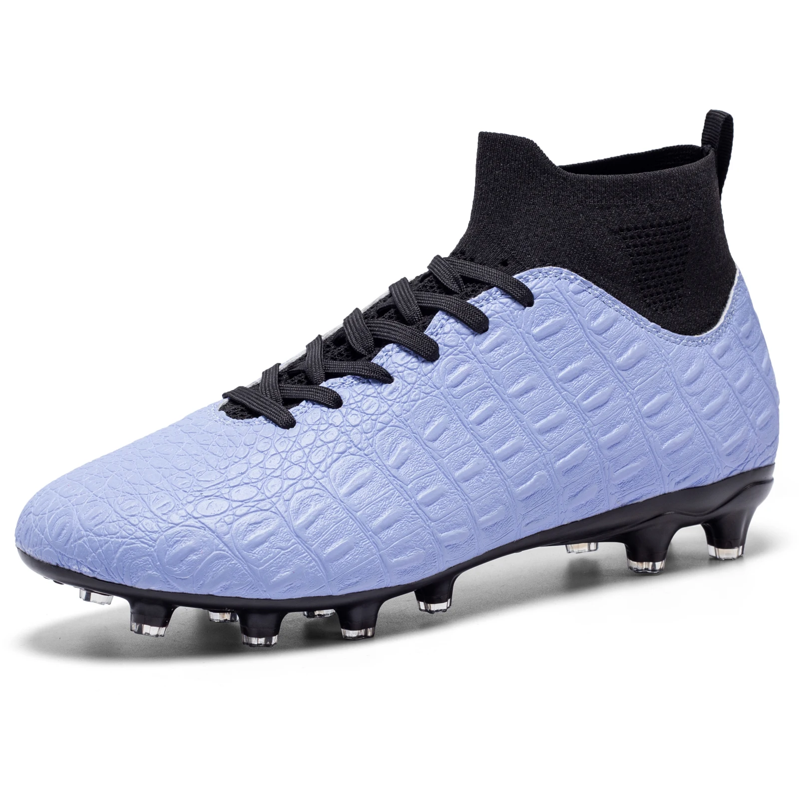 Cross-border patent new spike football shoes 10 colors 32-46 yards main push discount