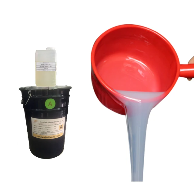 Top quality and best seller rtv-2 liquid silicone rubber for resin molds casting