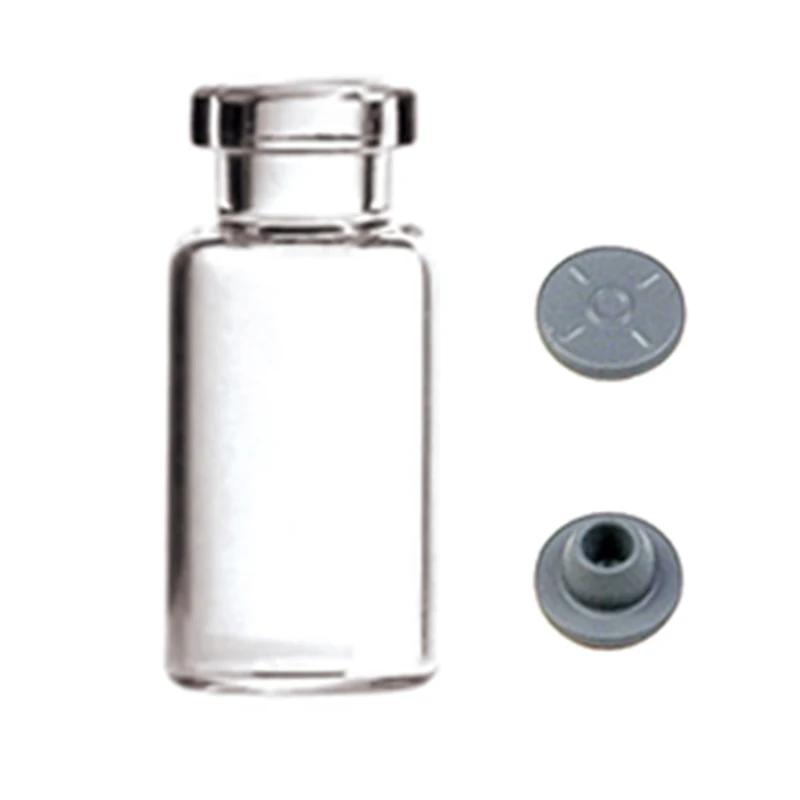 
Disposable clear pharmacy medication glass vial empty sterile vials  (1600185434036)