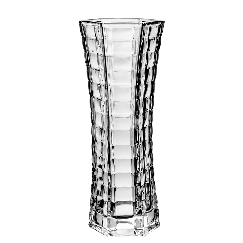 Hot Selling Wholesale Home Decorative Bohemia Crystal Tall Glass Vase
