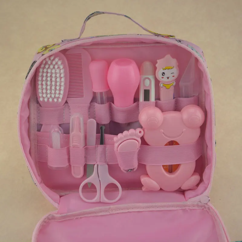 
Hot sale 13 pcs set factory promotion baby care supplies baby nail care clippers set 