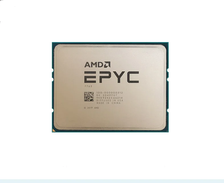 Процессор AMD Milan EPYC 7763 SP3, 64 ядра, 128 потоков, 2,45 ГГц, 256 Мб, 280 Вт