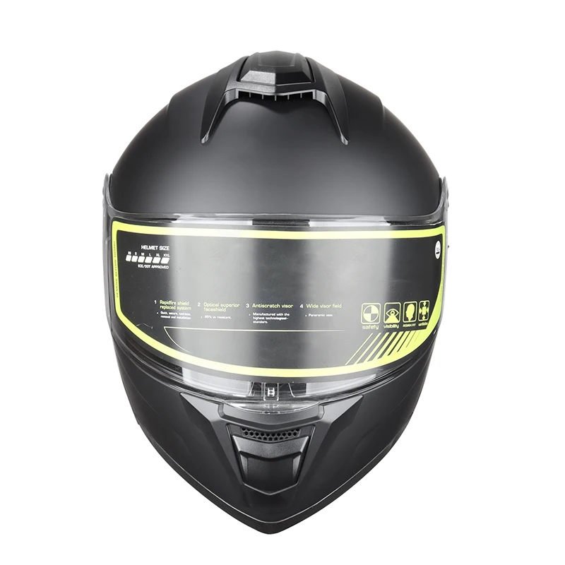 900 Fashion Crash Helmet Motorcycle Motorbike Double Lens ECE 22.06  Flip Up Helmet With Led Motorcycle Helmet Light