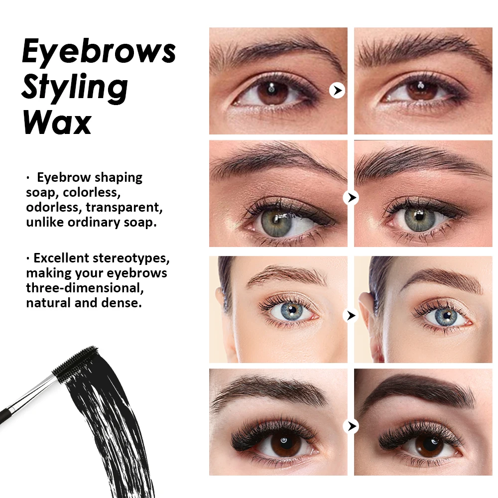 IMMETEE Eyebrow Gel Daily makeup products Brow Styling Soap Long Lasting Styling Brow Wax