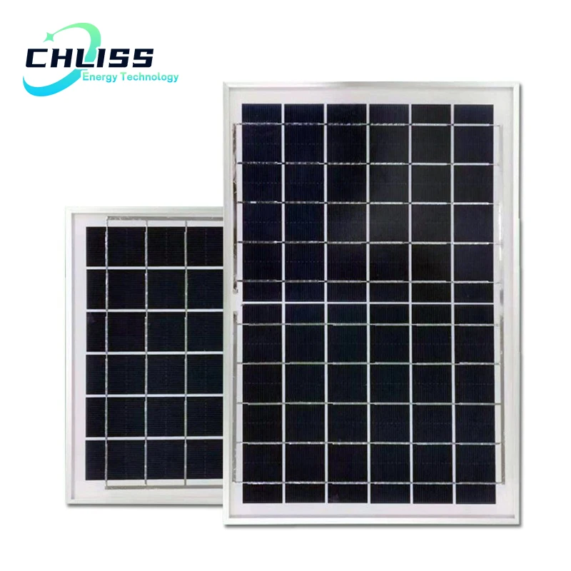 Chliss Low Price Mini 10w 20w 50w 100w 200w Solar Panels Kit for Street Light Monocrystalline Silicon