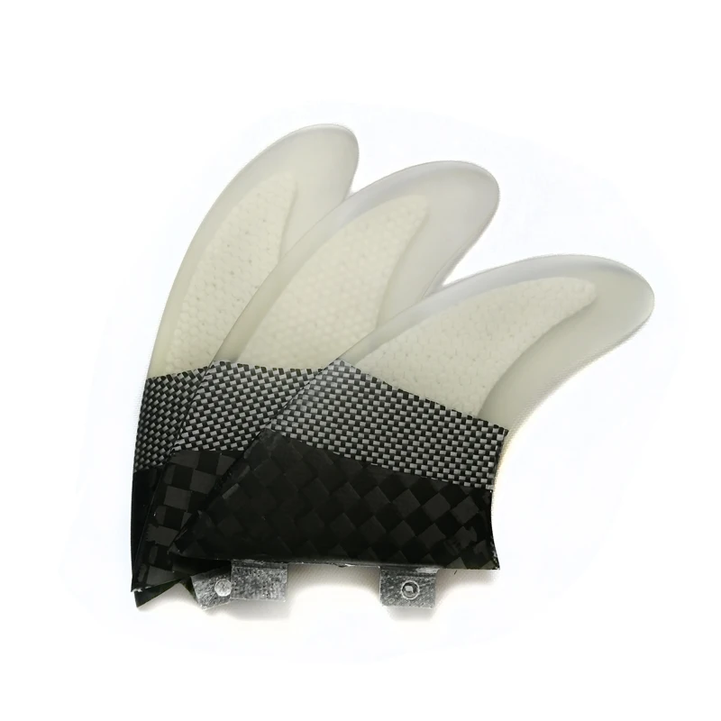 Hot Selling Water Sport Carbon Surfboard Fins Thruster Honeycomb Surf Fins Surfboard Accessories