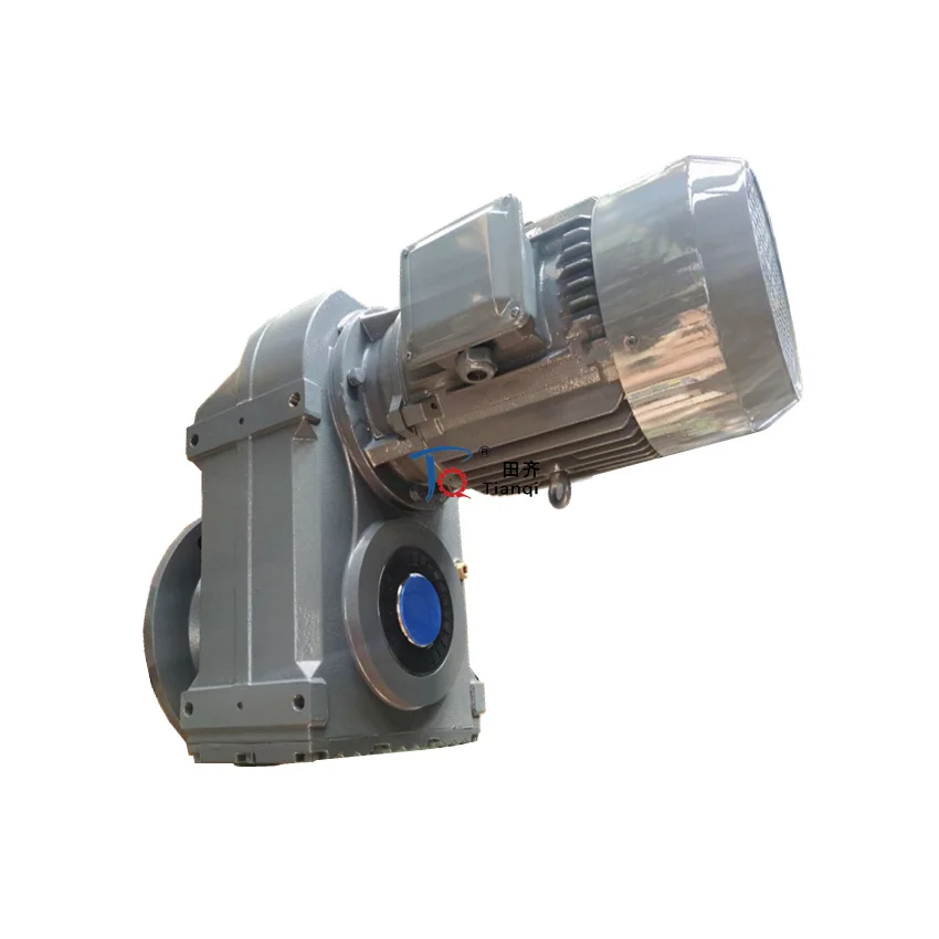 F FA157 Parallel Shaft helical gear 3 phase induction reducer electric gearbox gear motor 5.5kw 7.5kw