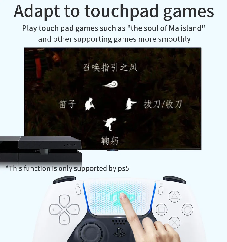 Игровые аксессуары беспроводной контроллер-адаптер для консоли PS4 PS5 Switch XBOX NS NSL Windows ПК