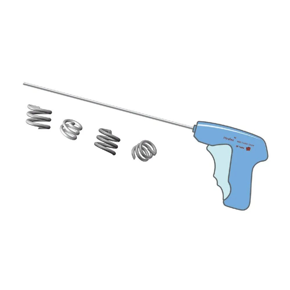 Hot Sale Non Absorbable Titanium Surgical Mesh Tacker for Laparoscopic Hernia Surgery