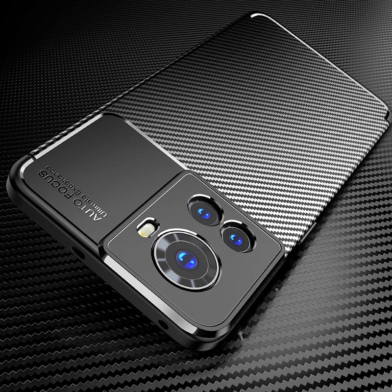 Hot Selling Carbon Fiber Texture Matte TPU Shockproof phone Case for OnePlus Nord N2