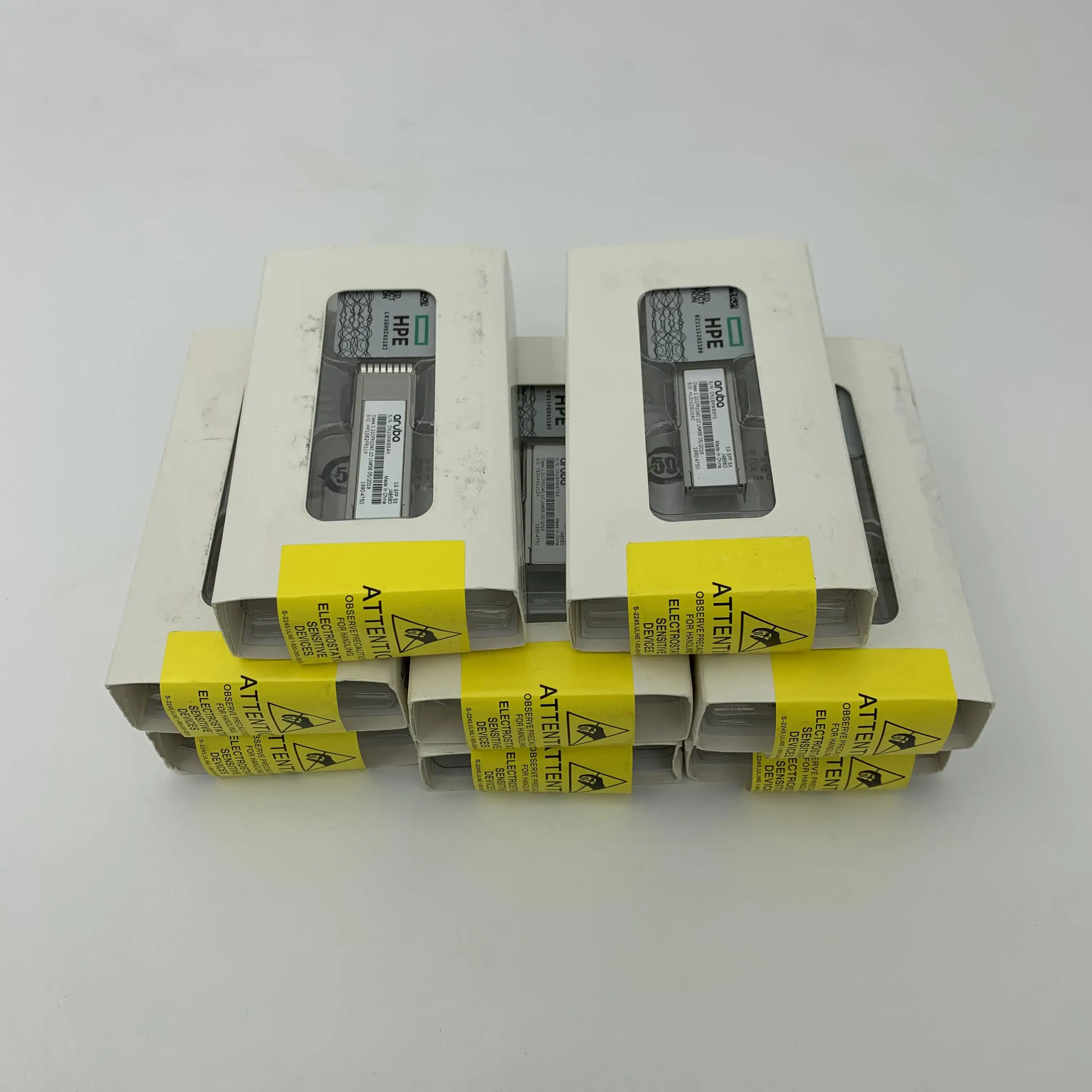 Original new 1G SFP SX 500M Wired Module HPE Aruba - SFP (mini-GBIC) transceiver module J4858D